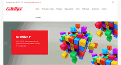 Desktop Screenshot of coprosys.cz